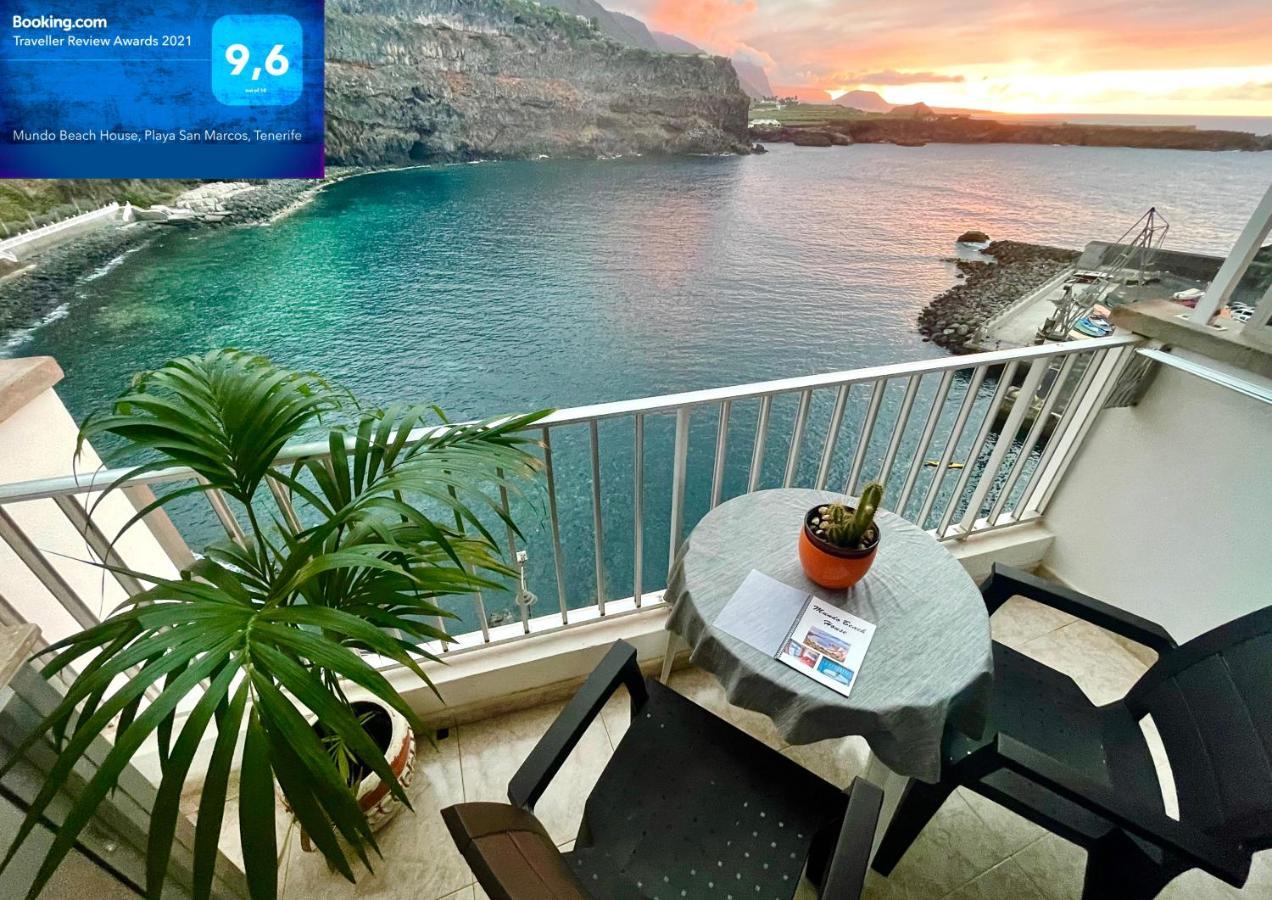 Mundo Beach House, Playa San Marcos, Tenerife Ікод-де-лос-Вінос Екстер'єр фото